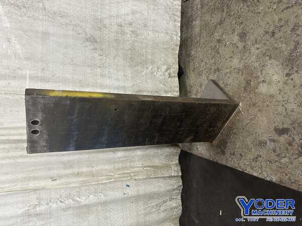 18" x 60" x 14" Angle plate, tapped holes, #77202 - Image 6