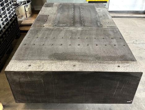 48" x 79" x 18" Granite Surface Plate, drilled & tapped - Image 4