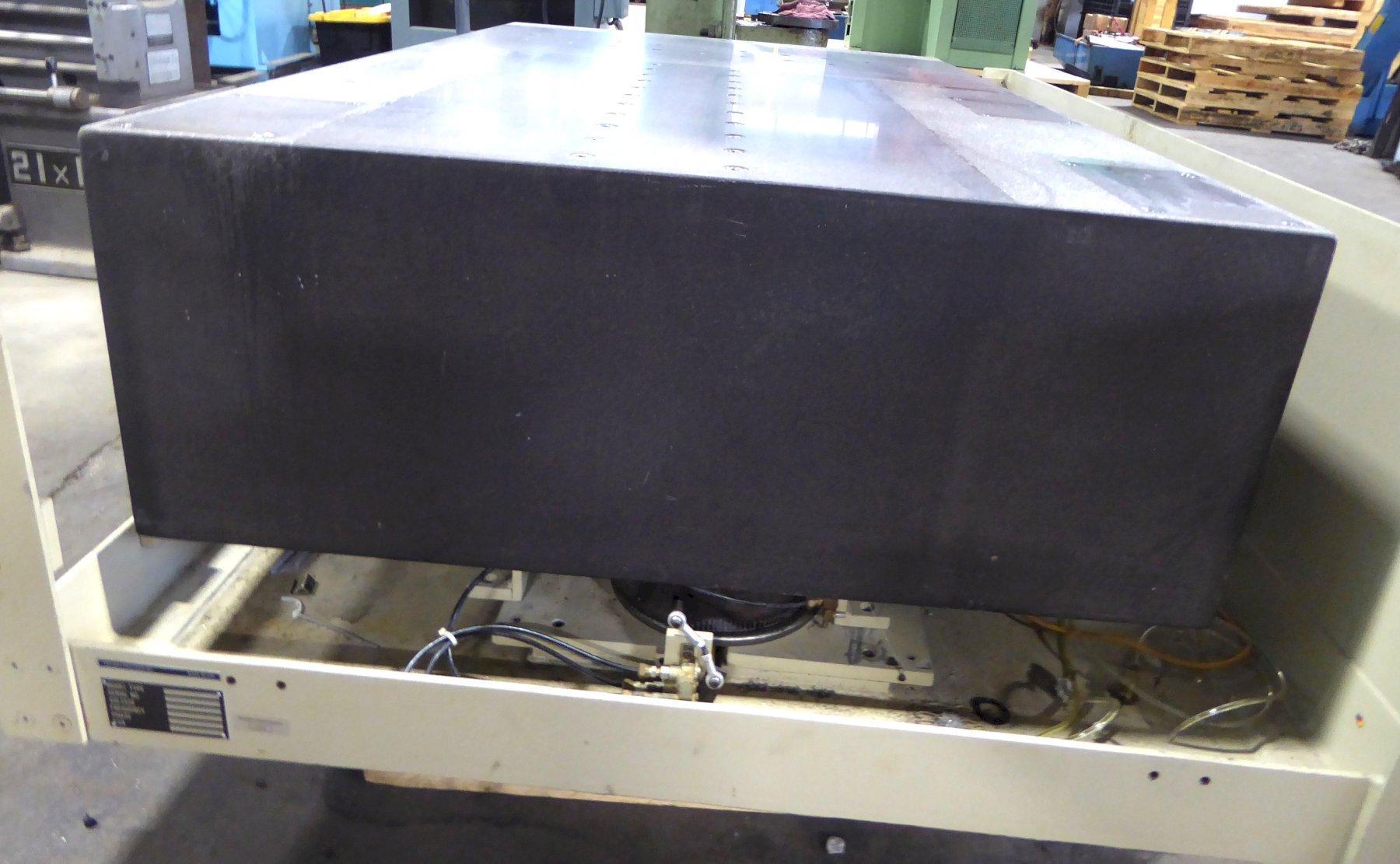 48" x 79" x 18" Granite Surface Plate, drilled & tapped - Image 9
