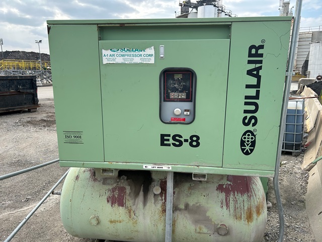 25 psi, Sullair #LS12-60H/A/SUL, 115/125 psi, ES-8, Inventory COM2518, $5,900.00 - Image 1