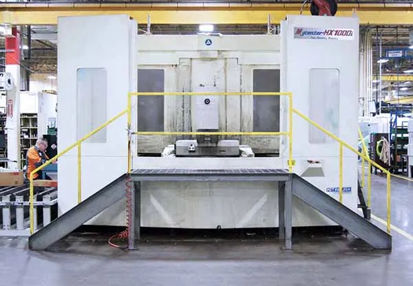 Kitamura #MyCenter-HX1000i, horizontal machining center, 150 automatic tool changer, 80.3" X, 51.9" Y, 53.9" - Image 1