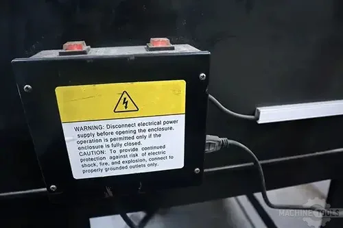 36" x 24" Cabinet Sandblaster, foot pedal, dust collector - Image 7