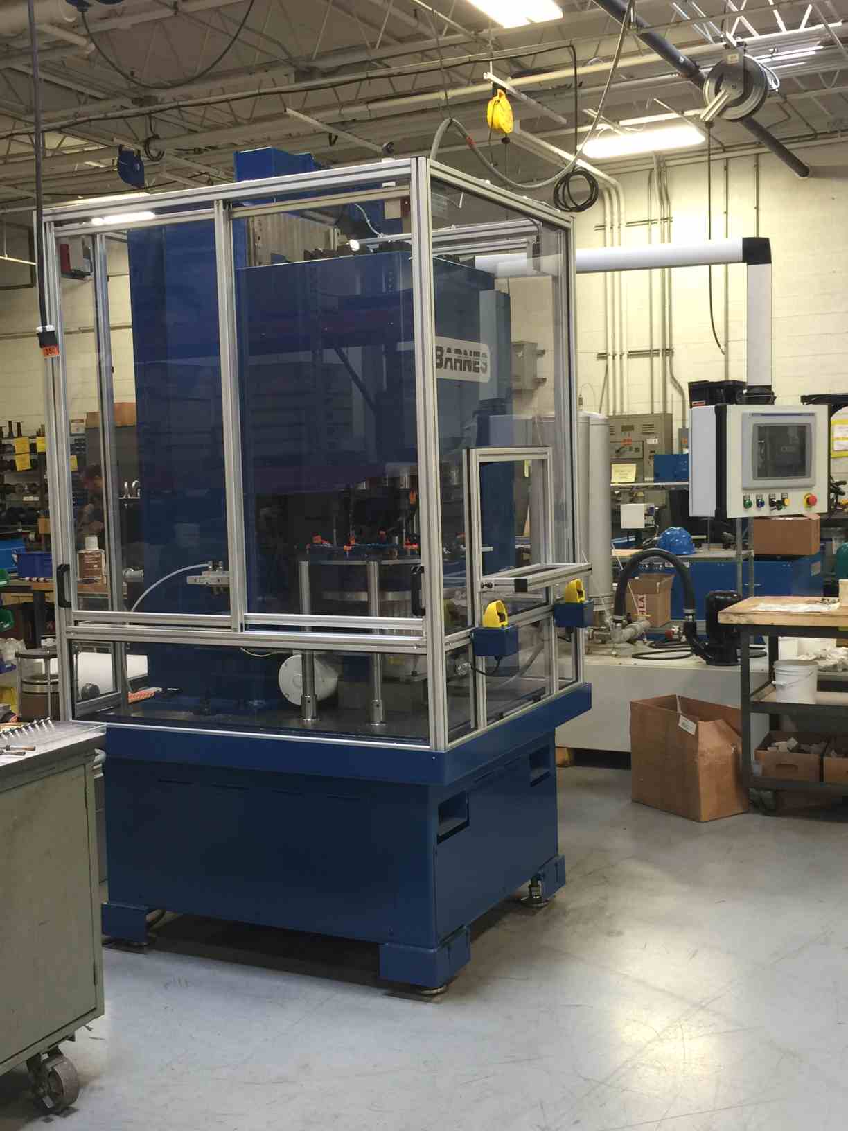 Barnes #MSSP-1000-R8, multiple spindle single pass vertical honing machine, never used, 2014 - Image 2