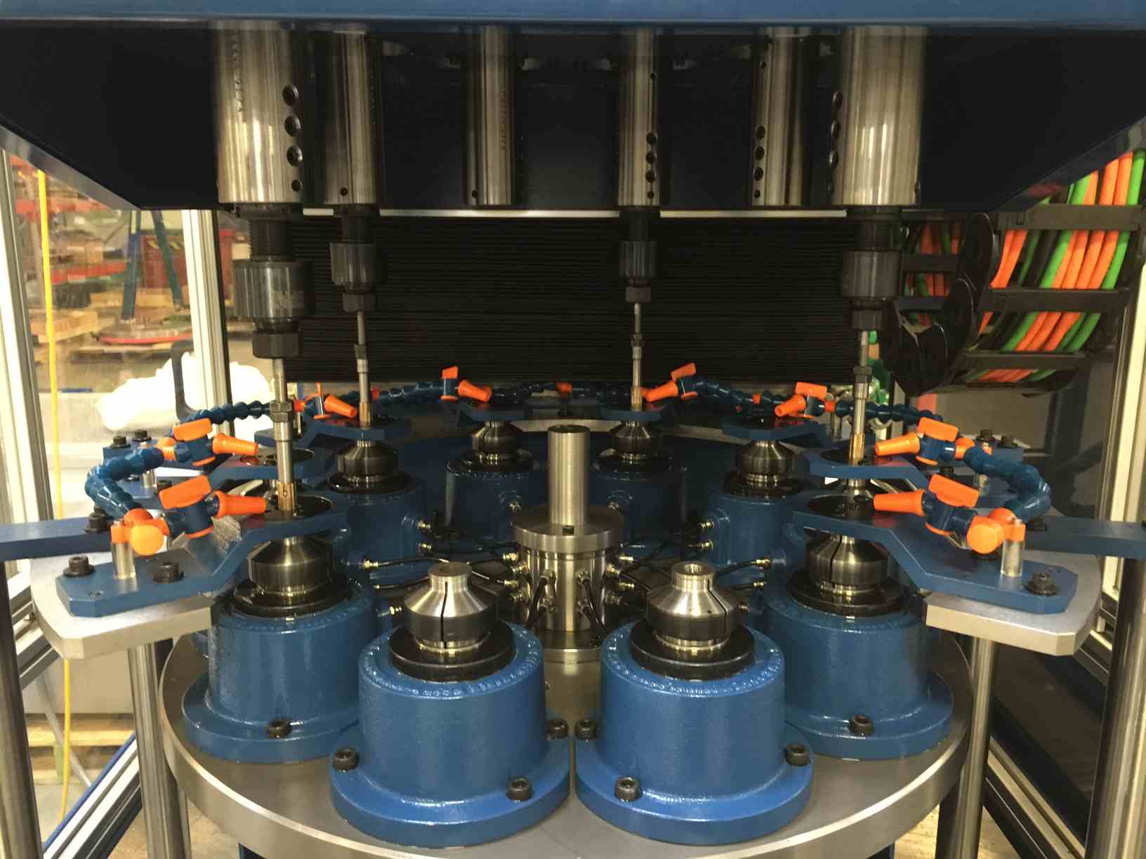 Barnes #MSSP-1000-R8, multiple spindle single pass vertical honing machine, never used, 2014 - Image 5