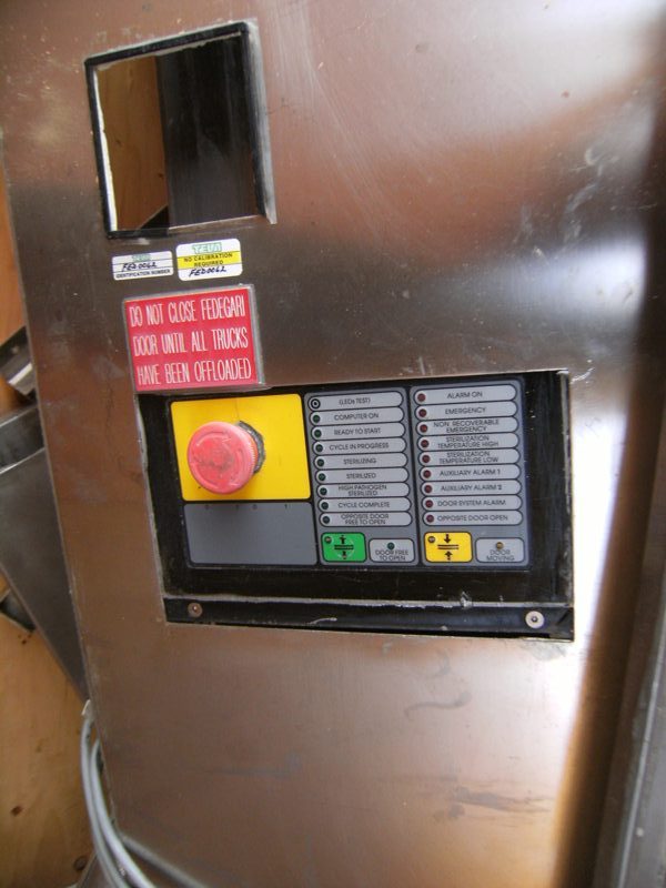 51" x 59" Fedegari #FOF-8/9, Autoclave, saturated steam sterilizer, 51" width x 59" H x 99" deep chamber, (2) - Image 10