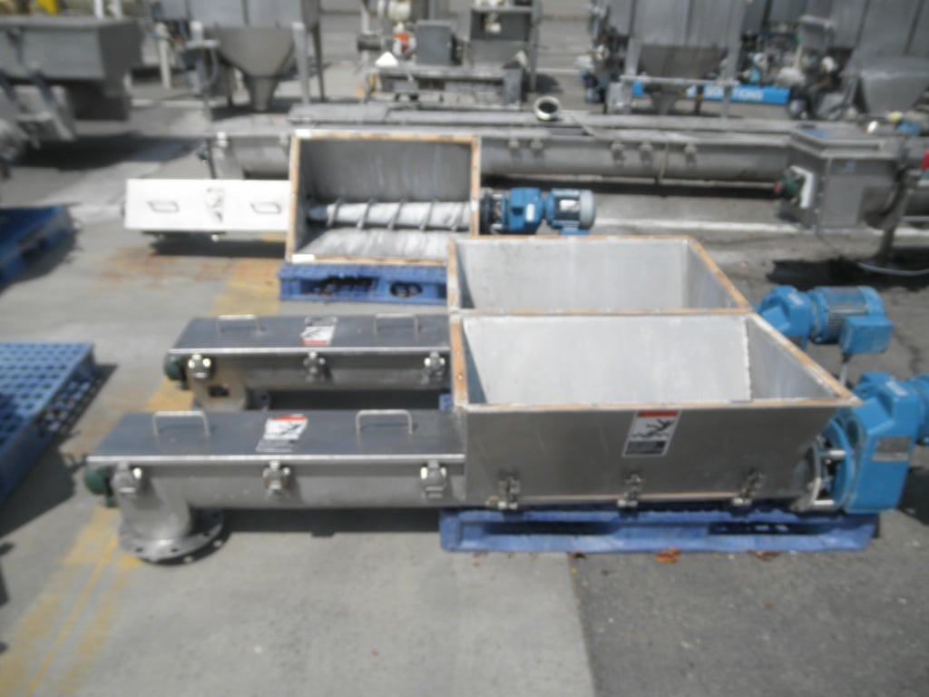 175 cu.ft., Bin w/dual Auger Live Bin Bottom, Stainless Steel, 60" diameter x 80" straight side bin, 48" - Image 10