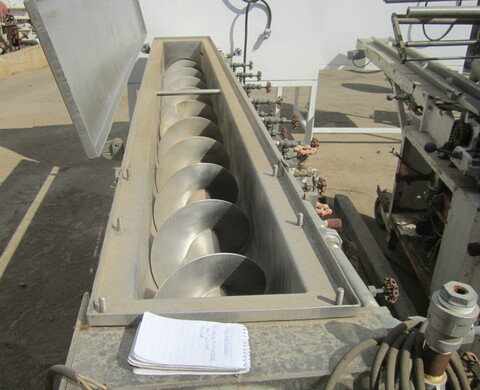 Rietz #TL-9-K2208, Thermascrew Blancher/Cooker, Stainless Steel, 9" diameter X 8' L auger, 9" width x 96" L x - Image 4