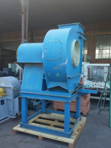 Plastic Blower Company, Blower, 19" inlet, 23" x 20" outlet, 25 HP, 1465 RPM, 190/380 V, 1981 - Image 2