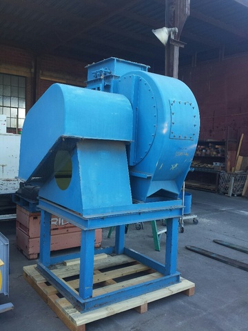 Plastic Blower Company, Blower, 19" inlet, 23" x 20" outlet, 25 HP, 1465 RPM, 190/380 V, 1981 - Image 3