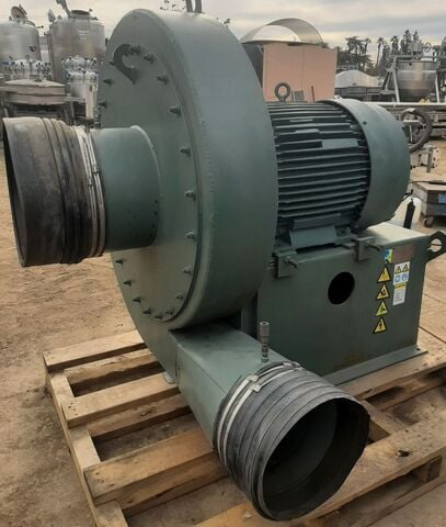 8891 cfm @ 91.1 S.P., New York Blower #AF-40, Blower, 18" inlet, 14" outlet, 59 degrees, 186 BHP, 200 HP - Image 2