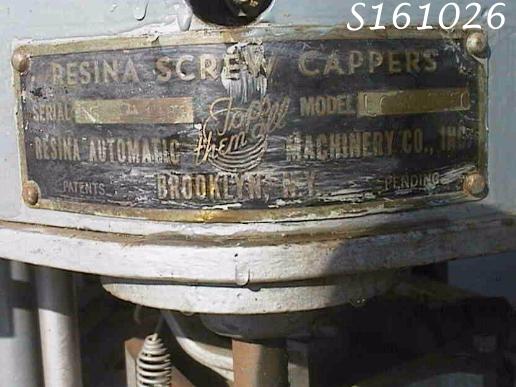 Resina #LC-89-Spec, Capper, 20-60 CPM, 58 mm capacity on 2" bottles, 2-1/4" width x 70" L discharge conveyor - Image 6