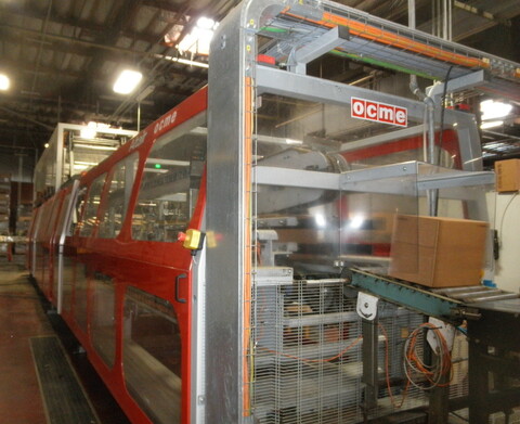 OCME #Altair-60, Wrap Around Case Packer, 13.46" width x 10.11" L x 13.77" H case size capacity, previously - Image 3