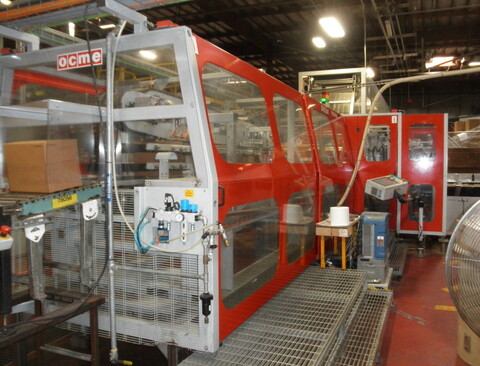 OCME #Altair-60, Wrap Around Case Packer, 13.46" width x 10.11" L x 13.77" H case size capacity, previously - Image 4