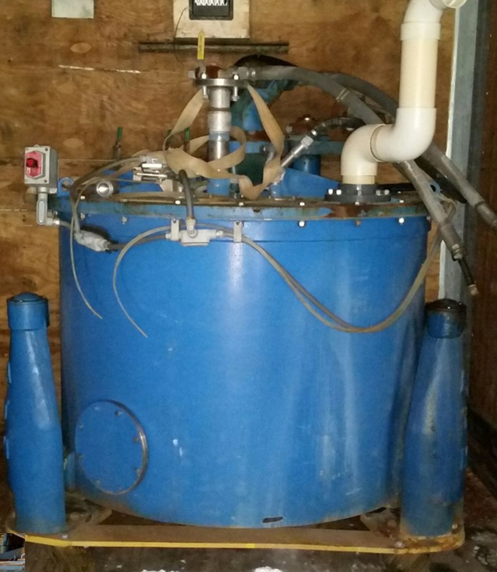 30" x 18" Sanborn #MCAI-1189, Perforate Basket Centrifuge, 150 F, 0.3 psig, 95 lbs./sq.ft, 40 HP, 1760 RPM - Image 1