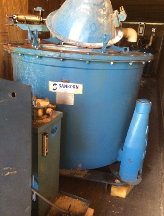 30" x 18" Sanborn #MCAI-1189, Perforate Basket Centrifuge, 150 F, 0.3 psig, 95 lbs./sq.ft, 40 HP, 1760 RPM - Image 4