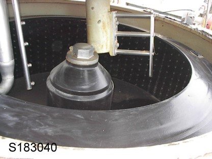 60" x 30" Western States #TU260, Perforate Basket Centrifuge, 25 cu.ft. Solids capacity, 25 HP - 940 RPM - Image 2