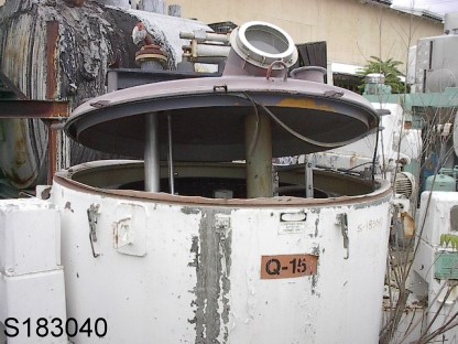 60" x 30" Western States #TU260, Perforate Basket Centrifuge, 25 cu.ft. Solids capacity, 25 HP - 940 RPM - Image 5