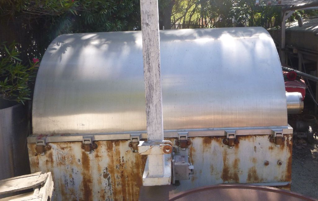 48" x 48" Podbielniak #9800, Centrifuge, 1600 RPM, 250 psi @ 250 F, 300 GPM neutralize & wash, 600 GPM - Image 4