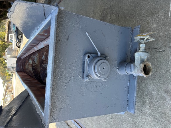 Screw Classifier, Carbon Steel, 24" diameter x 20" L, 3.5" diameter Liquids discharge, 24" x 15" solids - Image 9