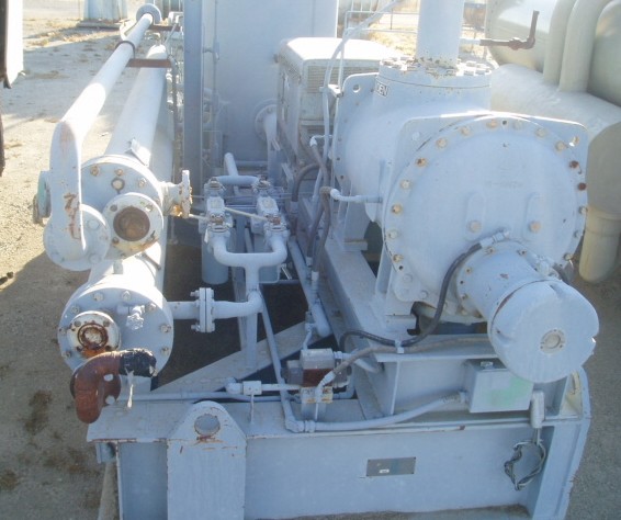 Howden #MK4C/WLVB-255/22026/215, Compressor, screw type, 250 Ton/day, 52 GPM, 350 HP, 3562 RPM, 4160 V - Image 4