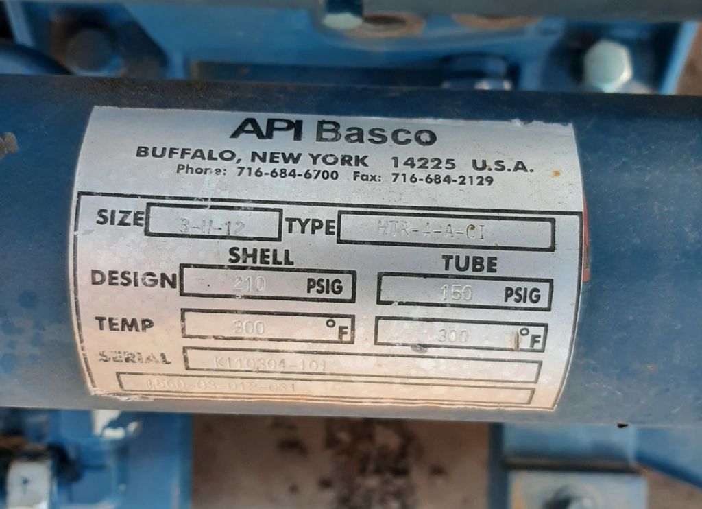 75 HP Aerzen #Series-VM30, Biogas Oil-Injected Screw Compressor, 640 cfm, 8 GPM pump, 200 psi shell, 150 psi - Image 8