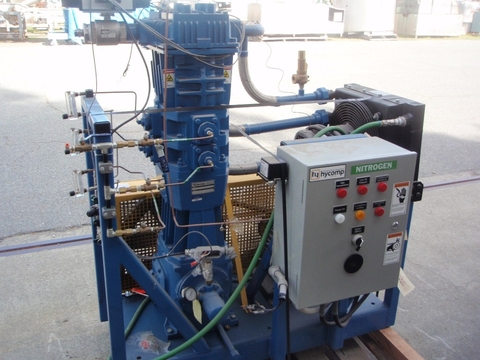 Hycomp #2AN35D-H3321-BLMV A10-20/10T, Nitrogen Gas Compressor, 16 scfm, 95 psi discharge, 85 F, 70 percent - Image 4