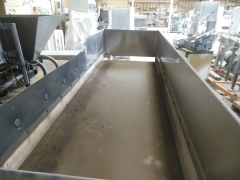 24" wide x 7' long, Conveyor Tech., ConveyorBelt, (4) Carbon Steel legs, 3/4 HP, 1730 RPM, 115/230 V - Image 1