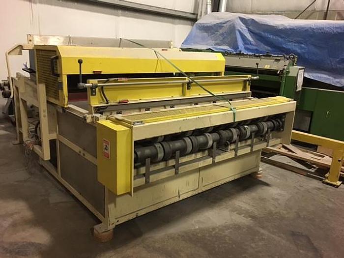 72" Core stripper system, Core Link-Belt, 20" diameter roll capacity, 2004 - Image 1