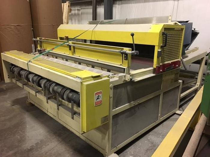 72" Core stripper system, Core Link-Belt, 20" diameter roll capacity, 2004 - Image 3