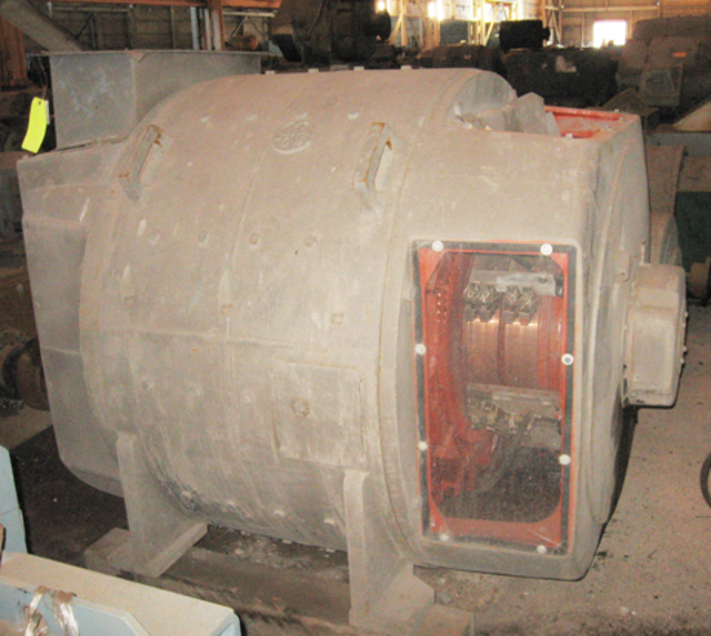 500 HP 300/750 RPM General Electric, Frame 8662, shunt, 500 VA - Image 3
