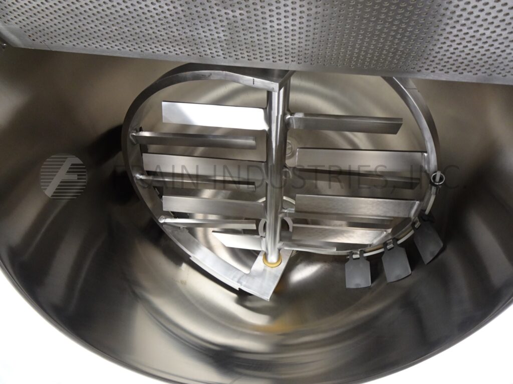 100 gallon Lee #100CHD9MTI, 316 Stainless Steel, double motion, scrape surface, half jacketed tilt kettle - Image 2