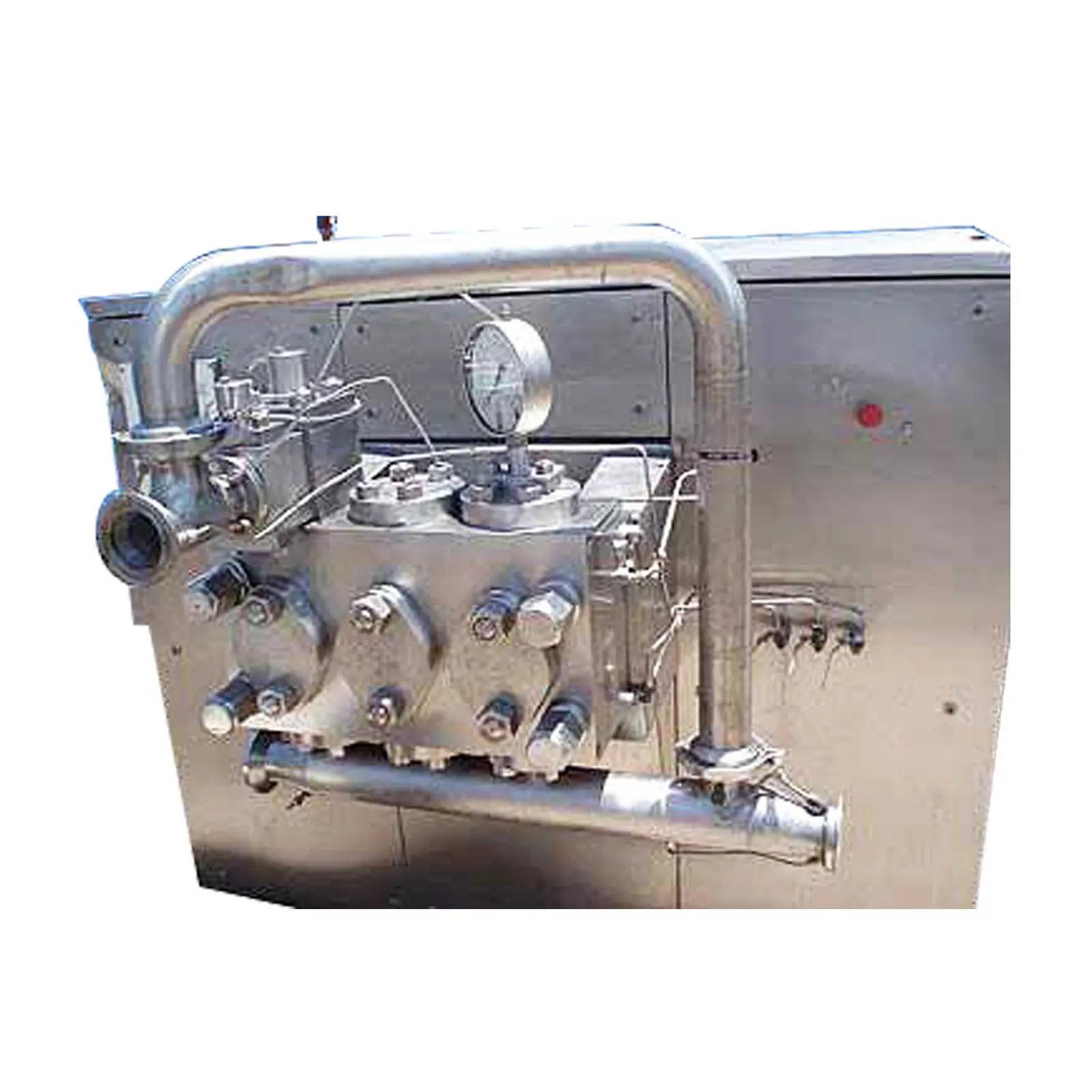 Sariete #DA61, 2-stage homogenizer unit, apporx 3000 GPH, with poppet seats, 100 HP - Image 2