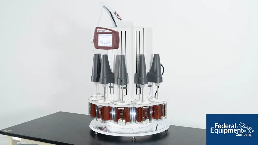 DisTek Symphony 7100 Dissolution System, 115 volt, serial# 7101155 - Image 3