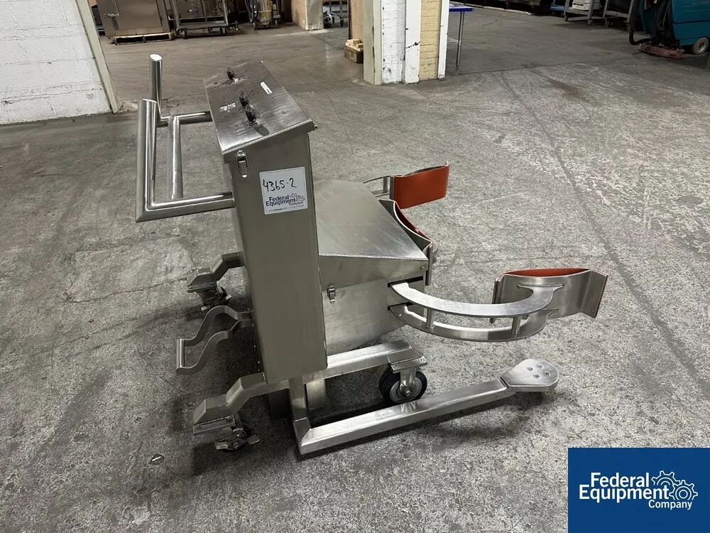 EHS #DL500, Drum Handler, Stainless Steel contruction, 150 kg capacity, serial# 113101305104, 2013 - Image 5
