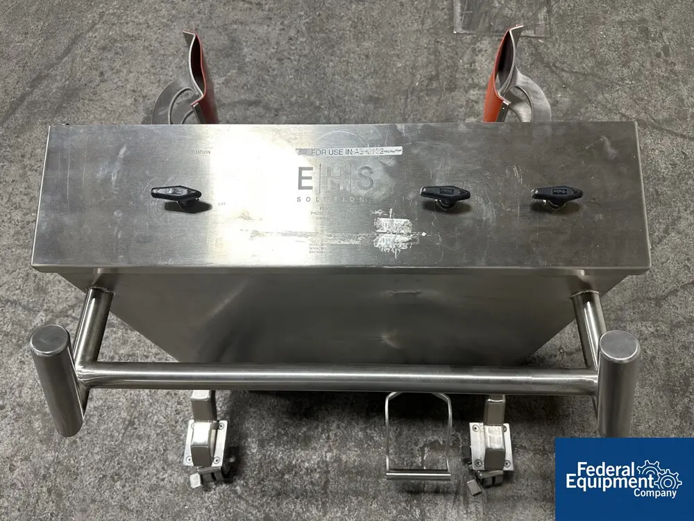 EHS #DL500, Drum Handler, Stainless Steel contruction, 150 kg capacity, serial# 113101305104, 2013 - Image 8