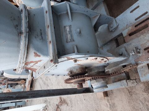 Nolder #VP-25, pneumatic conve, 38" diameter x 24" straight side hopper, 40" deep cone, 12" diameter - Image 2