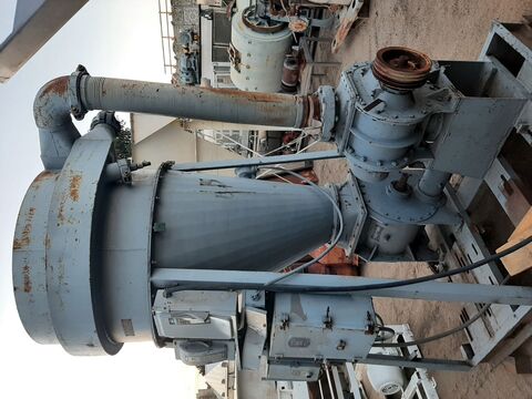 Nolder #VP-25, pneumatic conve, 38" diameter x 24" straight side hopper, 40" deep cone, 12" diameter - Image 5