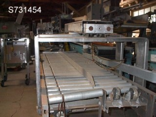24" wide x 6.5' long, Line Flow, Powered Roller Conveyor, Stainless Steel, 90 deg. Transfer section, 1-3/4" - Image 2