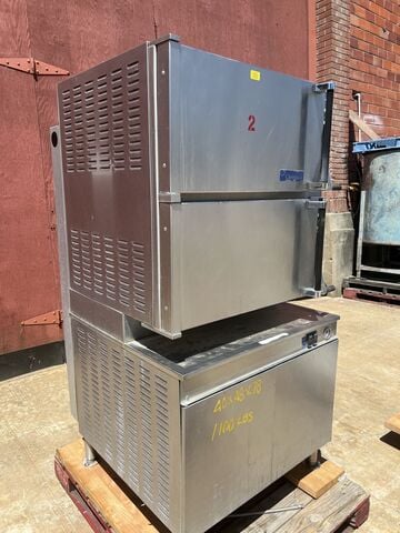 Cleveland #36-CGM-16-300-ConvectionPro-XVI, Dual Chamber Steamer w/Boiler base, 27-/2" L x 13-3/4" H x - Image 2