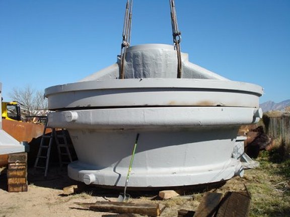 89" x 60" Allis-Chalmers, Carbon Steel, 48" max feed size, 60-89 eccentric - Image 4
