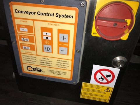 Ceia #THS/3F, Metal Detector w/belt conveyor, 10" width x 5" H aperture, 1.2 mm ferrous/1.5 mm non ferrous/2 - Image 4