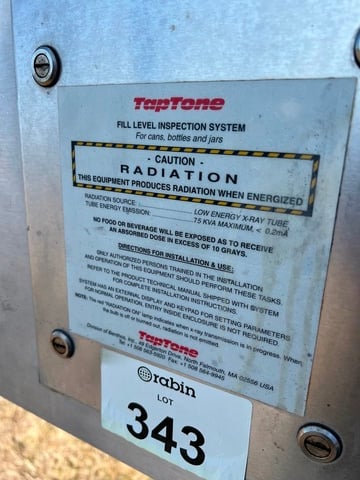 #3000, Tap Tone Level Detector, uses x-ray radiation detection to confirm fill levels - Image 4
