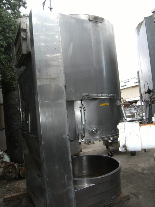 Aeromatic #S8 2111, Fluid Bed Dryer, Stainless Steel, 750 liter container, 28 cu.ft., 48223200 kcal/hr., 50 - Image 3