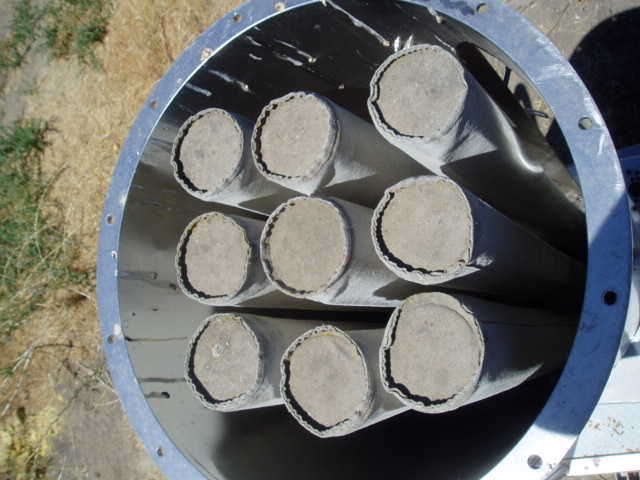 35 sq.ft., Reimelt, Bin Vent Type Dust Collector, (9) 5" dia. x 3' L cloth bags mounted in 24" dia. x 48" H - Image 6