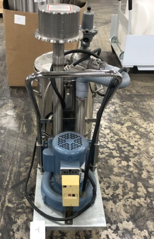 100 cfm Tiger-Vac #V-2, Vacuum Cleaner w/Hepa Filter, 1 sq.ft., 1.5 HP, 115 V., 110/220-240 V. motor - Image 3