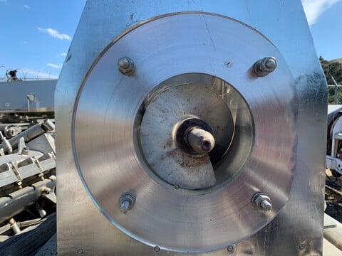 Fitzpatrick Malaxator #L-800, Mixer-Extruder, 10" diameter x 6.5' L barrel w/split opening for cleaning - Image 2