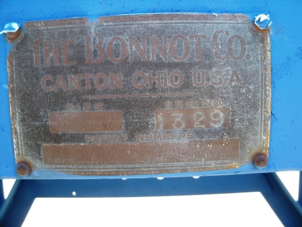 Bonnot, Extruder, 34" L x 15.5" width x 20" deep jacketed trough, 4.5" diameter x 54" L shaft, 12.5" diameter - Image 10