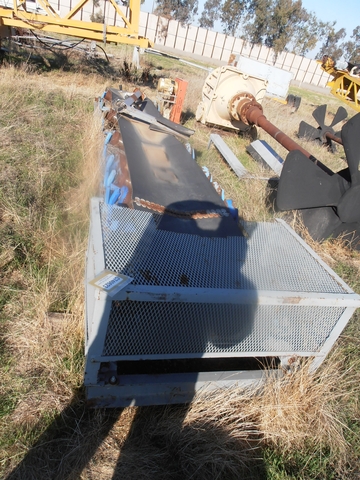 24" wide x 18' long, Belt Feeder, Carbon Steel, heavy duty rubber belt, 18" belt off ground, 3 HP, 1775 RPM - Image 3