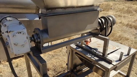 Ghazarian Welding, Semi-Automatic Auger Filler, 48" x 36" x 8" straight side feed hopper, 3" diameter x 36" L - Image 5