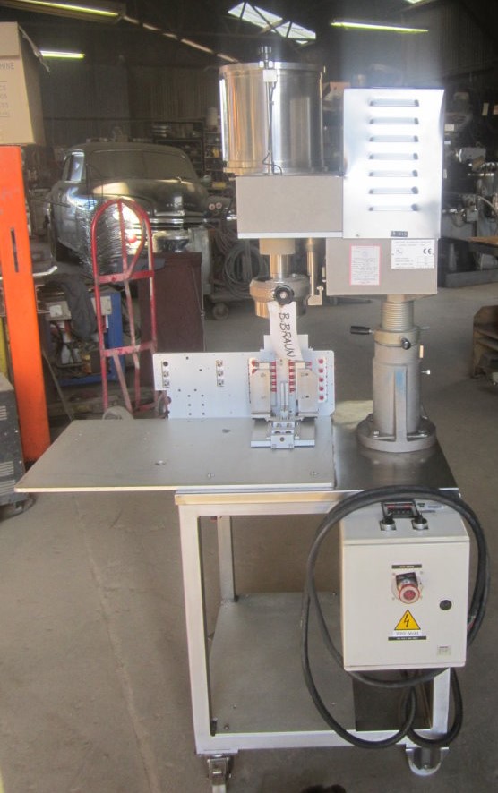 MAR #DP-1, Single Head Auger Filler, few mg to 10 grams dosing quantities, 220 V, 1995 - Image 1